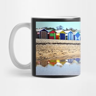 Bathing Boxes, Brighton Beach Mug